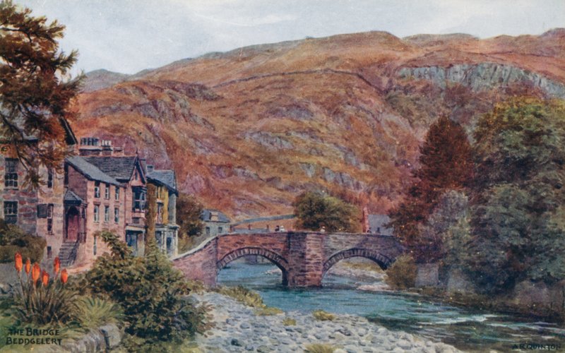 A híd, Beddgelert alkotó: Alfred Robert Quinton