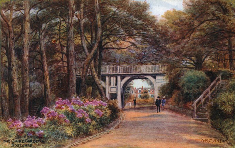 The Chine Gardens, Boscombe alkotó: Alfred Robert Quinton