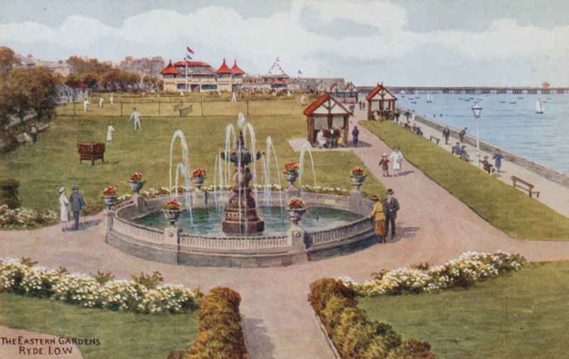 The Eastern Gardens, Ryde I O W alkotó: Alfred Robert Quinton