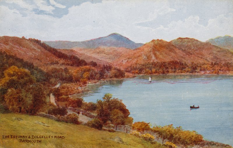The Estuary and Dolgelley Road, Barmouth alkotó: Alfred Robert Quinton