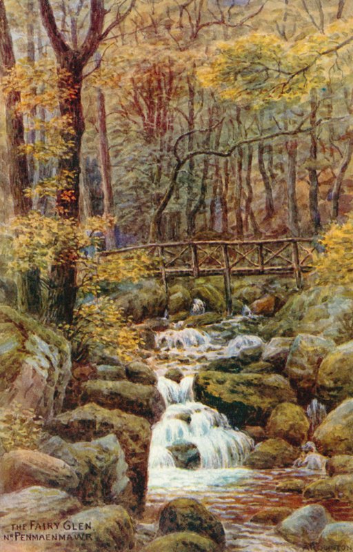 The Fairy Glen, Nr Penmaenmawr alkotó: Alfred Robert Quinton