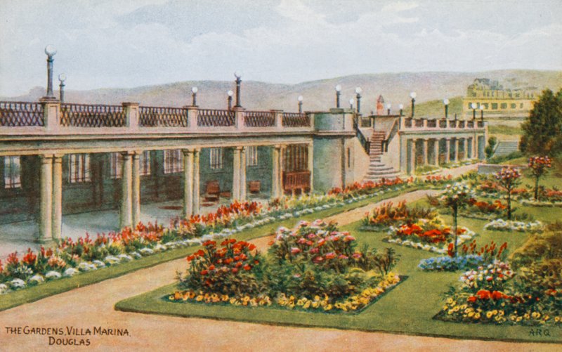 The Gardens, Villa Marina, Douglas alkotó: Alfred Robert Quinton