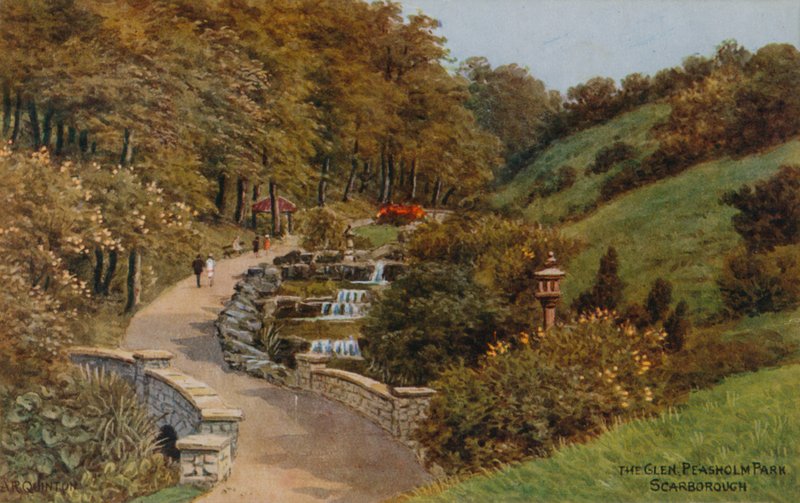 A Glen Peasholm Park, Scarborough alkotó: Alfred Robert Quinton