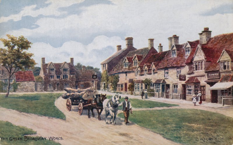 The Green, Broadway, Worcestershire alkotó: Alfred Robert Quinton