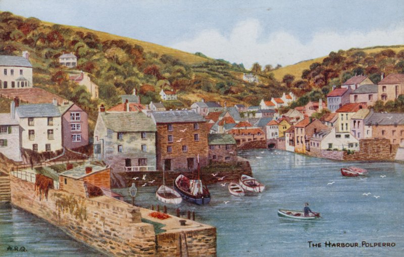 A kikötő, Polperro alkotó: Alfred Robert Quinton