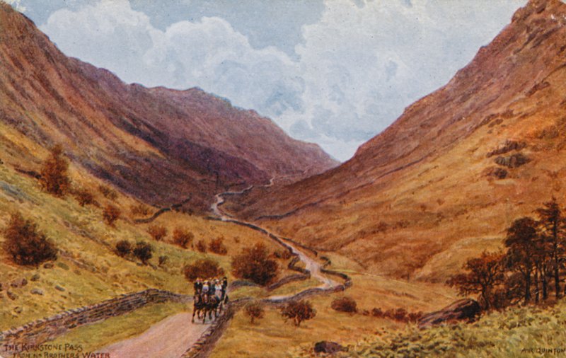 A Kirkstone-hágó, a Brothers Water közelében alkotó: Alfred Robert Quinton