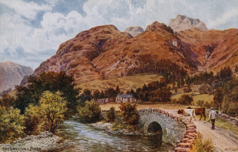 A Langdale Pikes alkotó: Alfred Robert Quinton