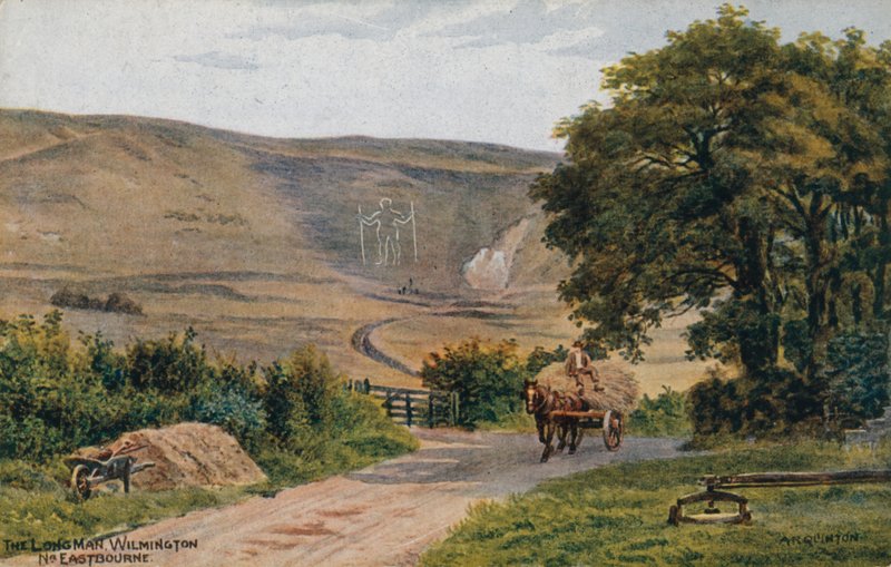 The Long Man, Wilmington, Eastbourne alkotó: Alfred Robert Quinton