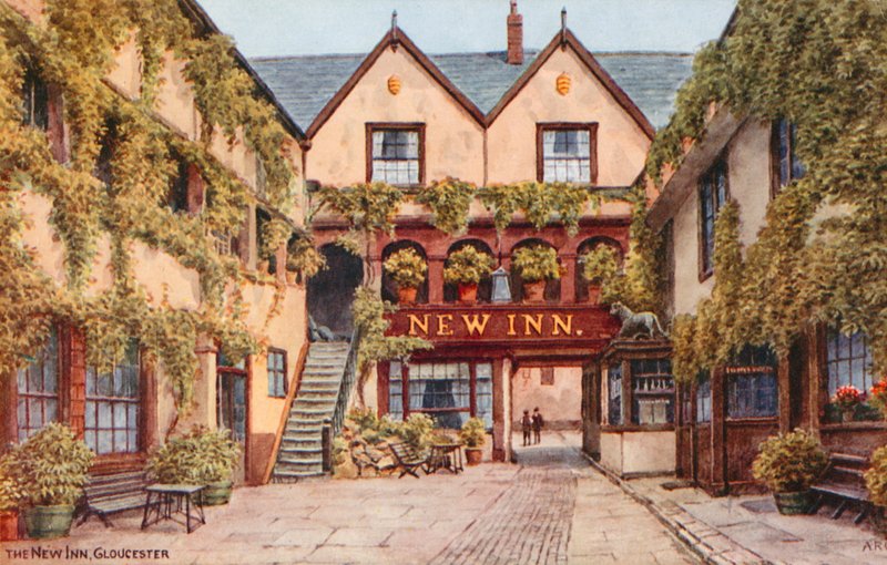 The New Inn, Gloucester alkotó: Alfred Robert Quinton