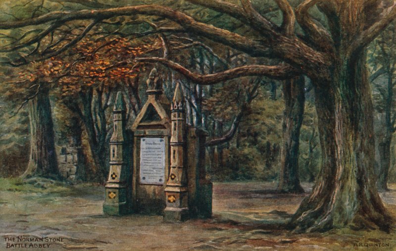 A Norman Stone, Battle Abbey alkotó: Alfred Robert Quinton