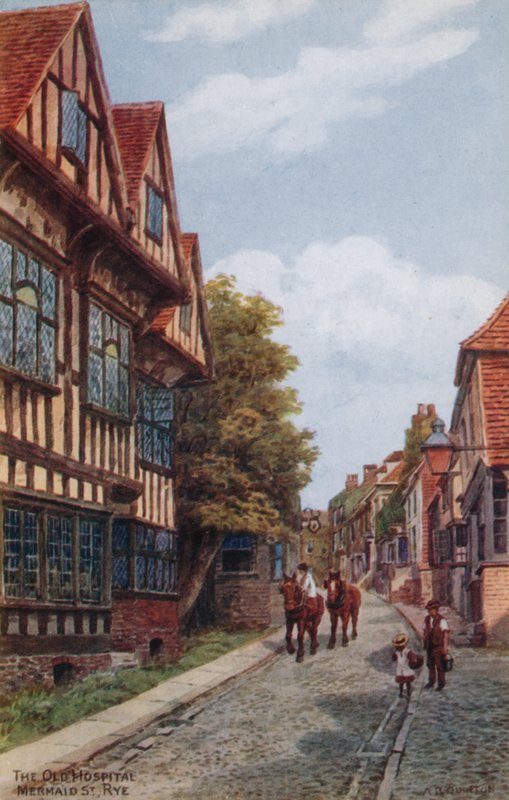 The Old Hospital, Mermaid St, Rye alkotó: Alfred Robert Quinton