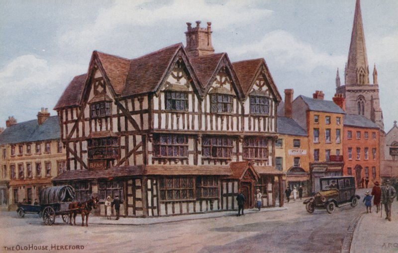 A régi ház, Hereford alkotó: Alfred Robert Quinton