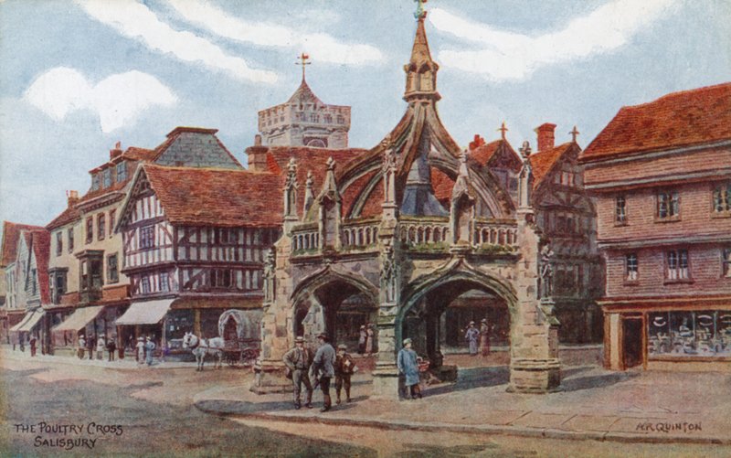 A baromfikereszt, Salisbury alkotó: Alfred Robert Quinton