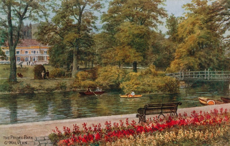 A Priory Park, Great Malvern alkotó: Alfred Robert Quinton