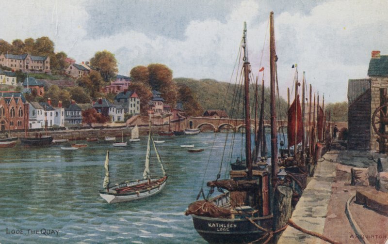 A rakpart, Looe alkotó: Alfred Robert Quinton