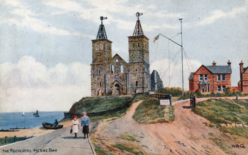 The Reculvers, Herne Bay alkotó: Alfred Robert Quinton