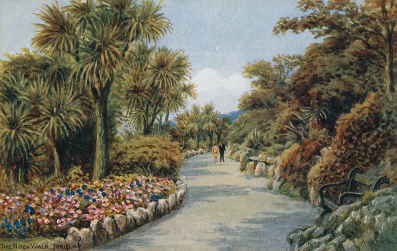 The Rock Walk, Torquay alkotó: Alfred Robert Quinton