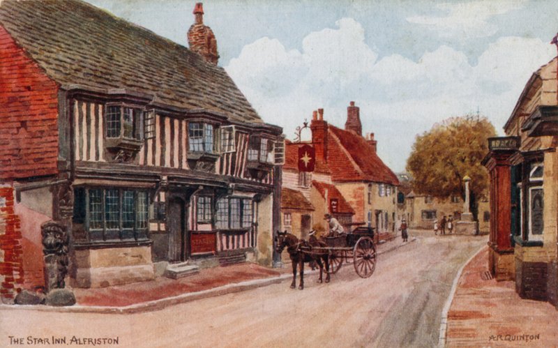 A Star Inn, Alfriston alkotó: Alfred Robert Quinton