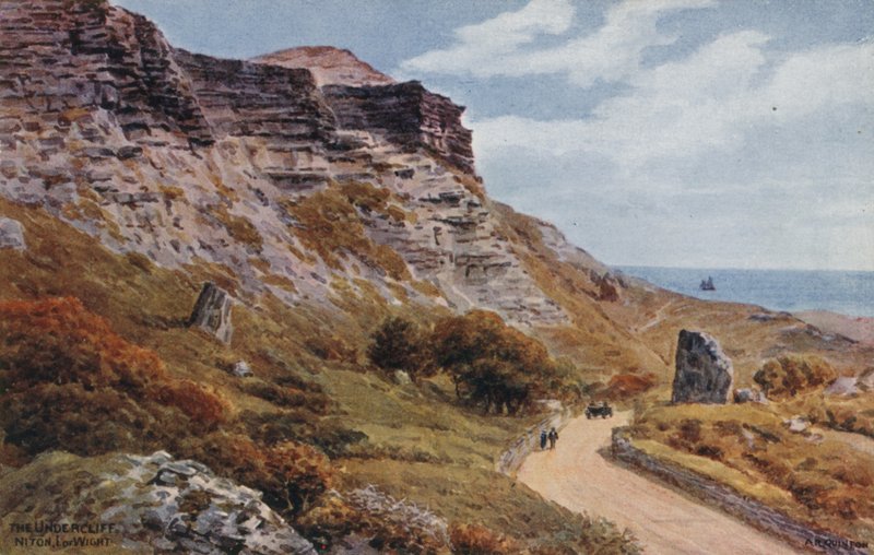 The Undercliff, Niton, I of Wight alkotó: Alfred Robert Quinton