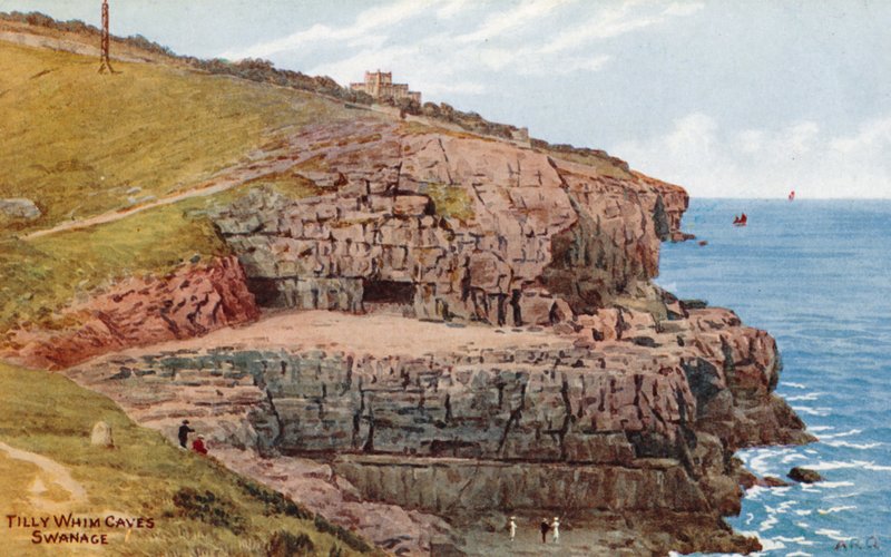 Tilly Whim Barlangok, Swanage alkotó: Alfred Robert Quinton