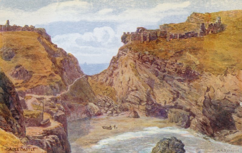Tintagel kastély alkotó: Alfred Robert Quinton