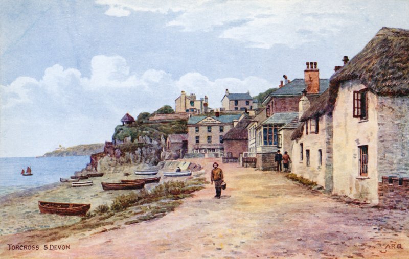 Torcross, S Devon alkotó: Alfred Robert Quinton