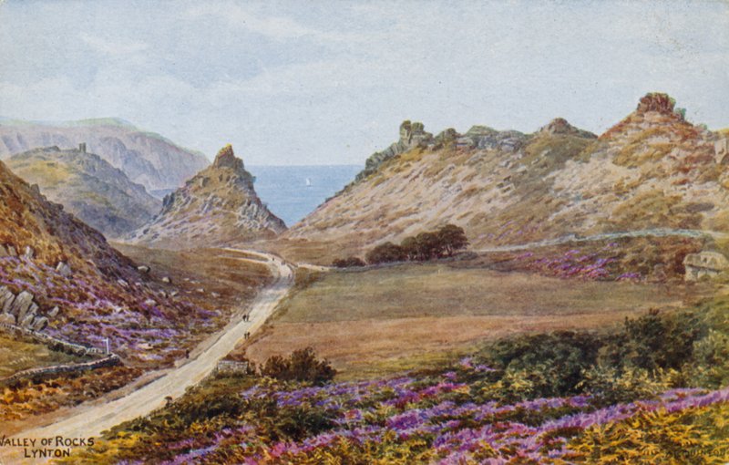Sziklák völgye, Lynton alkotó: Alfred Robert Quinton