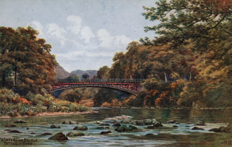Waterloo híd, Bettws-y-Coed alkotó: Alfred Robert Quinton