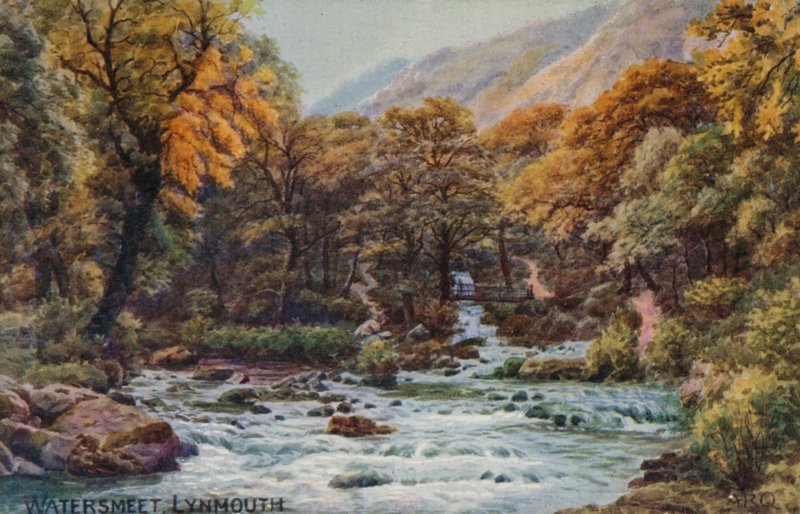 Watersmeet, Lynmouth alkotó: Alfred Robert Quinton