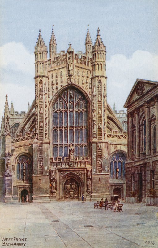 West Front, Bath Abbey alkotó: Alfred Robert Quinton