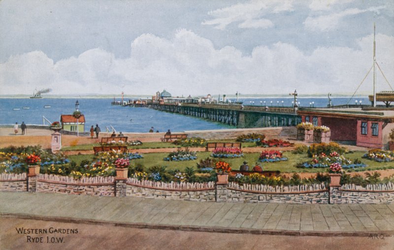 Western Gardens, Ryde IOW alkotó: Alfred Robert Quinton