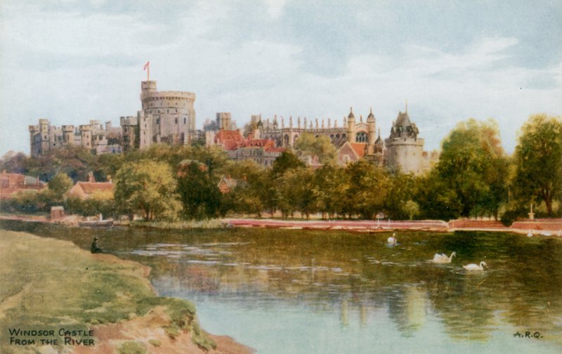 Windsori kastély alkotó: Alfred Robert Quinton