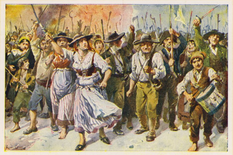 Maria da Fonte forradalma, Portugália alkotó: Alfredo Roque Gameiro