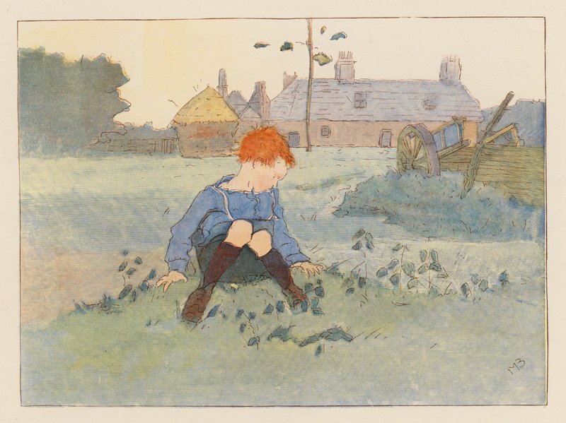Pajkosnak lenni (színes litográfia) alkotó: Alice Maud Beddington