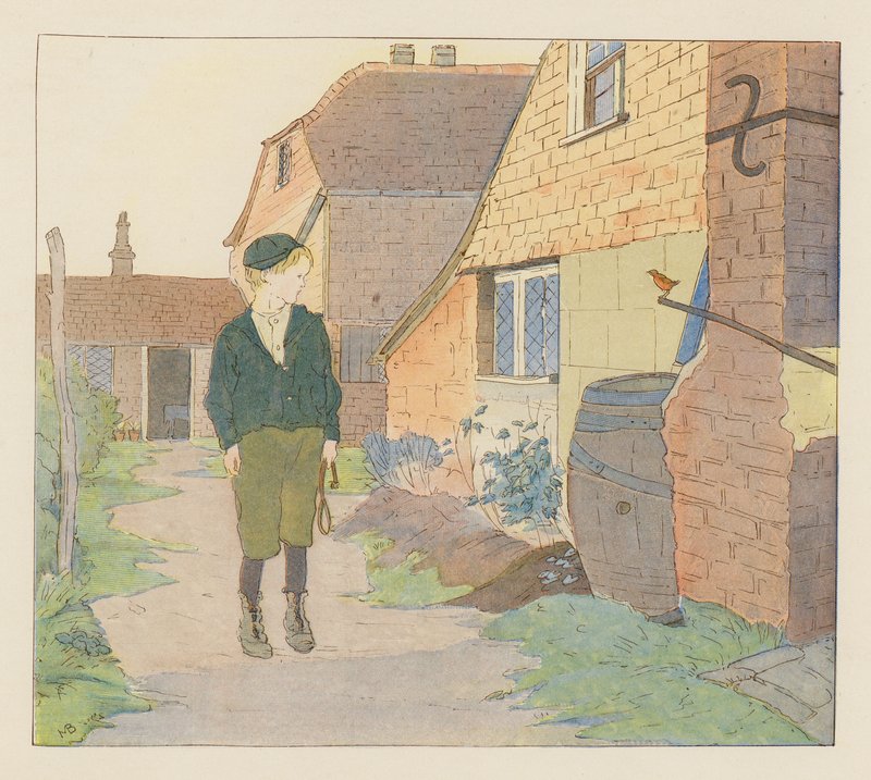 Kérdések (színes litográfia) alkotó: Alice Maud Beddington