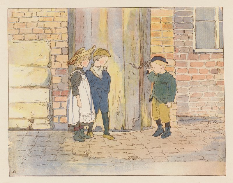 The Duffer Triumphant (színes litográfia) alkotó: Alice Maud Beddington