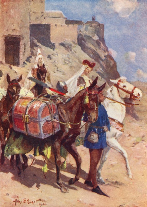 Egy anya stratégiája (színes litográfia) alkotó: Allan Stewart