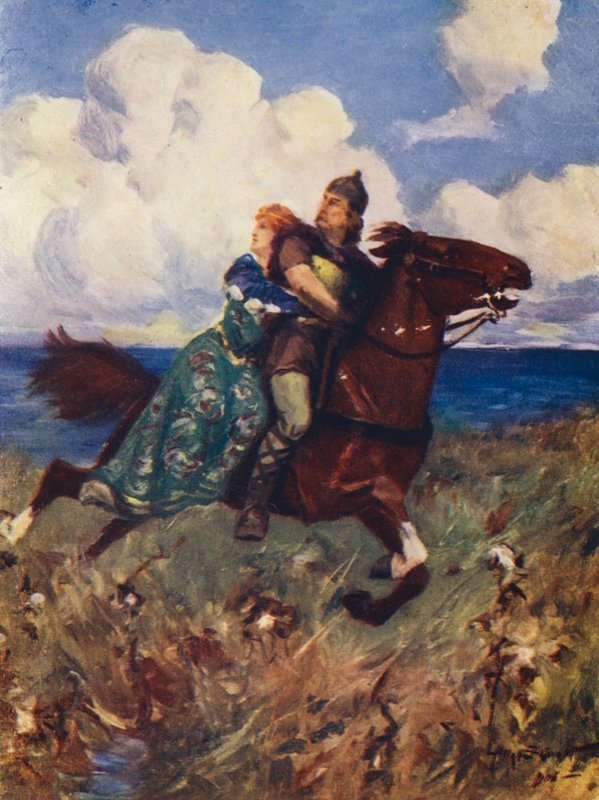 A madarak csatája (színes litográfia) alkotó: Allan Stewart