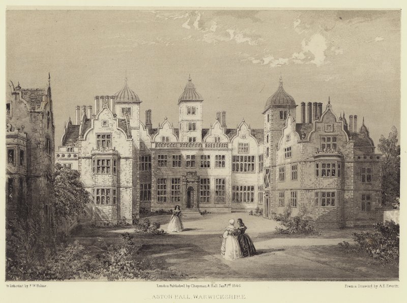 Aston Hall, Warwickshire alkotó: Allen Edward Everitt
