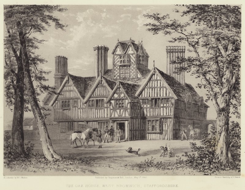 The Oak House, West Bromwich, Staffordshire alkotó: Allen Edward Everitt