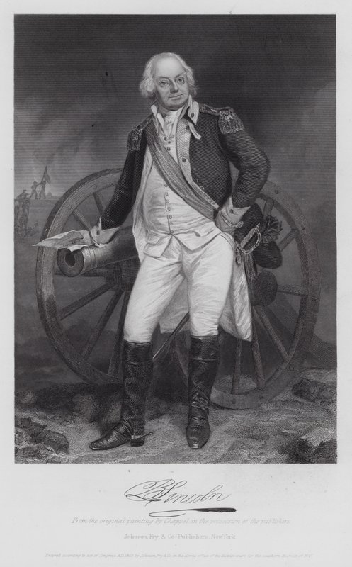 Benjamin Lincoln (metszet) alkotó: Alonzo (after) Chappel