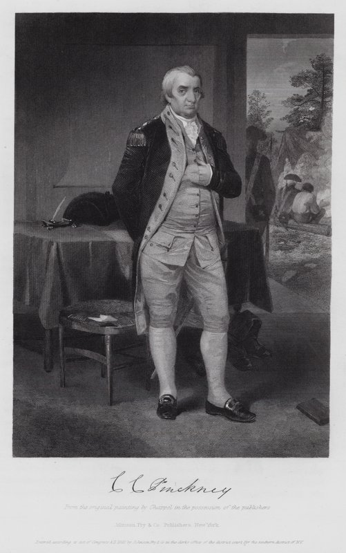 Charles Cotesworth Pinckney (metszet) alkotó: Alonzo (after) Chappel