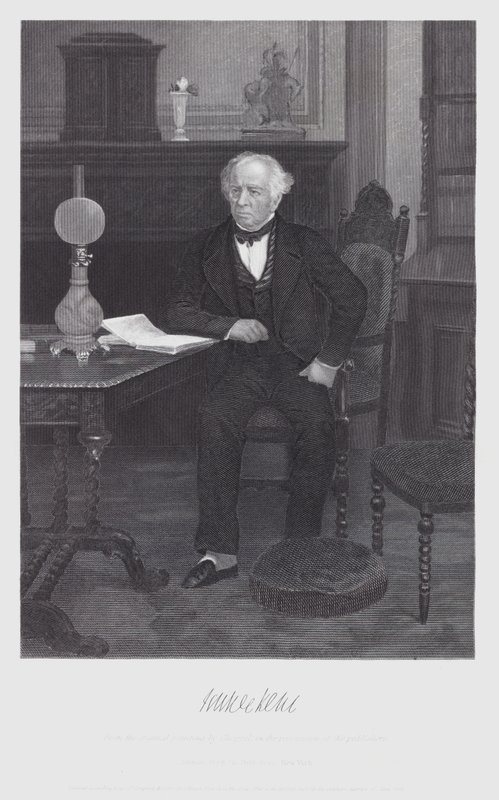 James Kent (metszet) alkotó: Alonzo (after) Chappel
