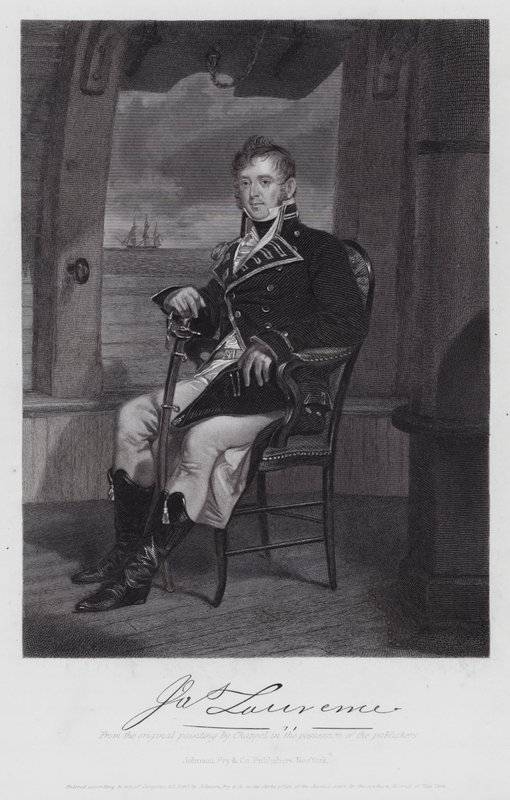 James Lawrence (metszet) alkotó: Alonzo (after) Chappel