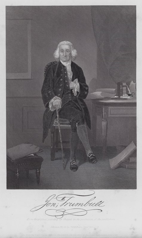 Jonathan Trumbull (metszet) alkotó: Alonzo (after) Chappel