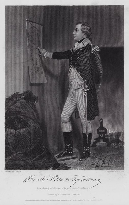 Richard Montgomery (metszet) alkotó: Alonzo (after) Chappel