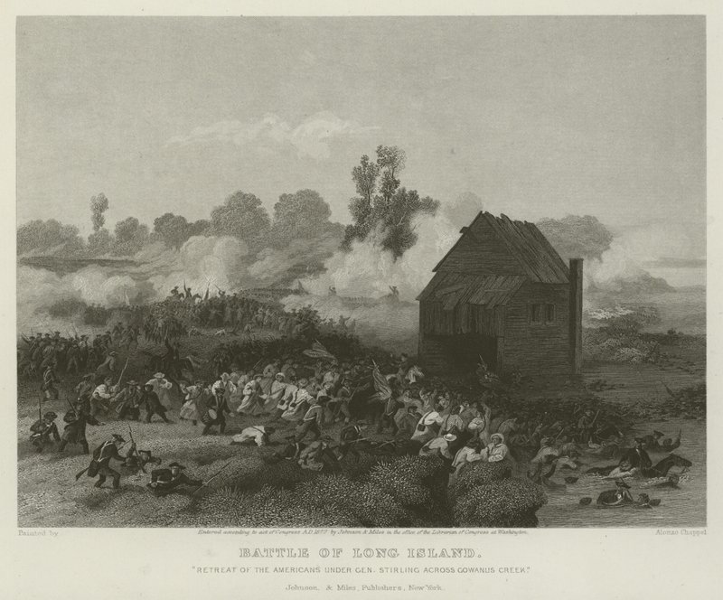 Long Island-i csata, 1776 alkotó: Alonzo Chappel