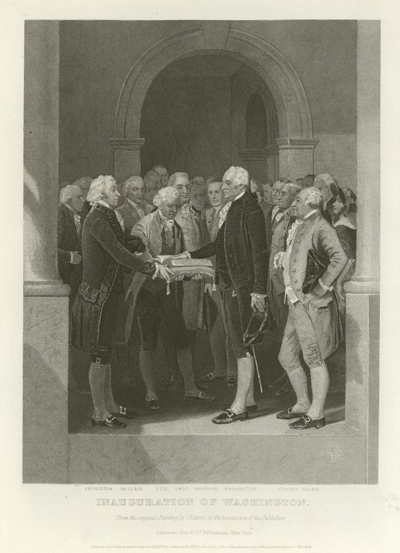 Washington beiktatása alkotó: Alonzo Chappel