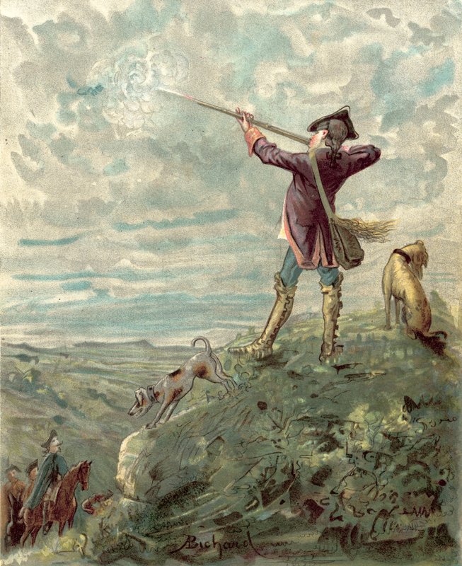 Münchausen báró kalandjai (chromolitho) alkotó: Alphonse Adolphe Bichard