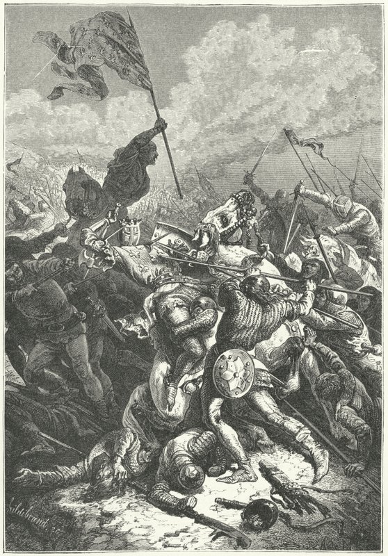 Bouvines-i csata alkotó: Alphonse Marie de (after) Neuville